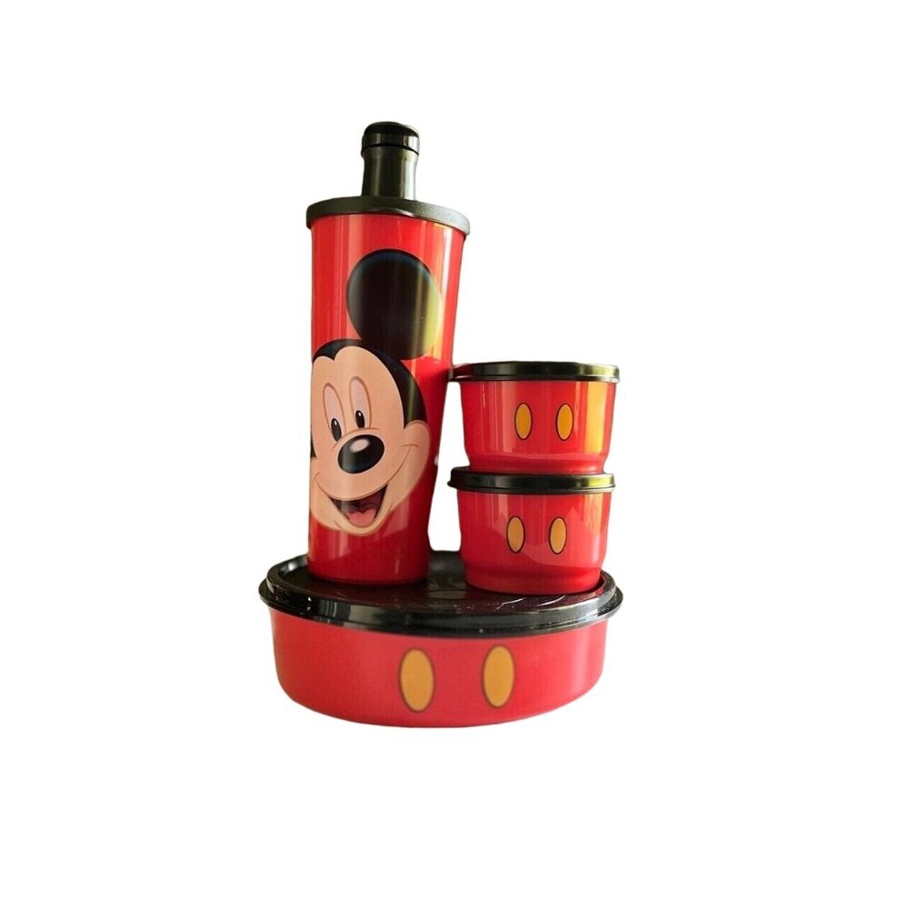 Tupperware Mickey Mouse Snack Set NEW 2020